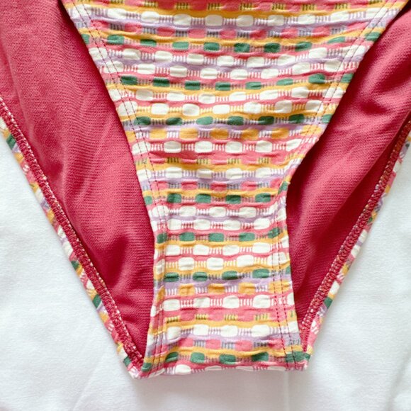 Primark Multi colour side tie bikini bottoms size 16 US New with tags! - Picture 4 of 8